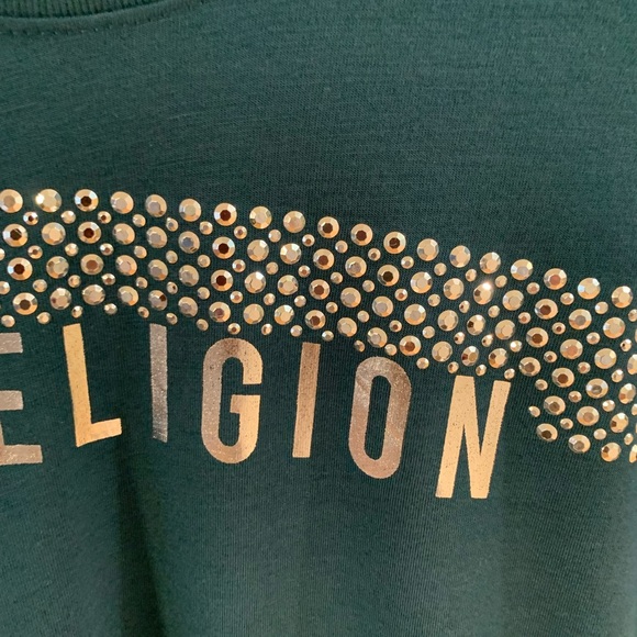 True Religion Glam Long Sleeve Top - NWT - Picture 4 of 5